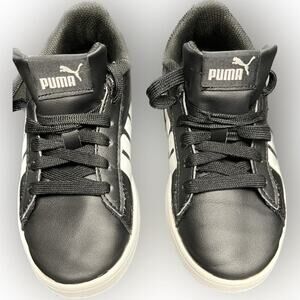 PUMA KIDS ALL LEATHER SNEAKER SIZE 1.5 MINT